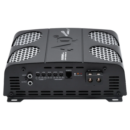 Audioipipe APHF-1500D-H2 Monoblock 1500W Max 2-Ohms Full Range Class-D Amplifier