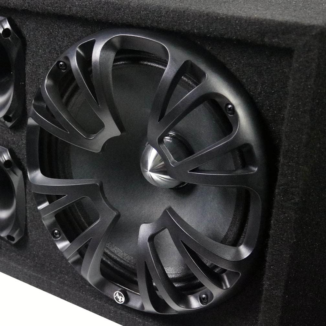 Audiopipe AP-CHULD-102 Sealed Enclosure w/ (2) 10" Speakers & (2) 4.5" Drivers