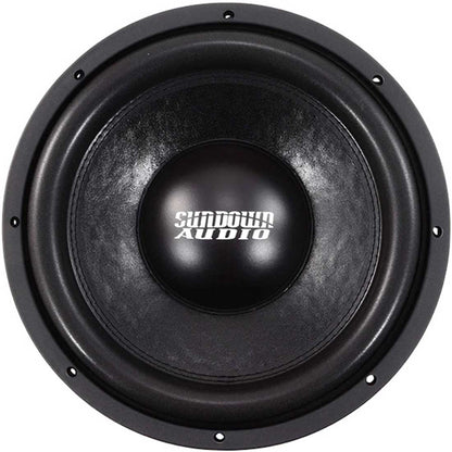 SUNDOWN AUDIO E-12 V4 D4 12" 500 Watt RMS Dual 4-Ohm Car Subwoofers Speakers