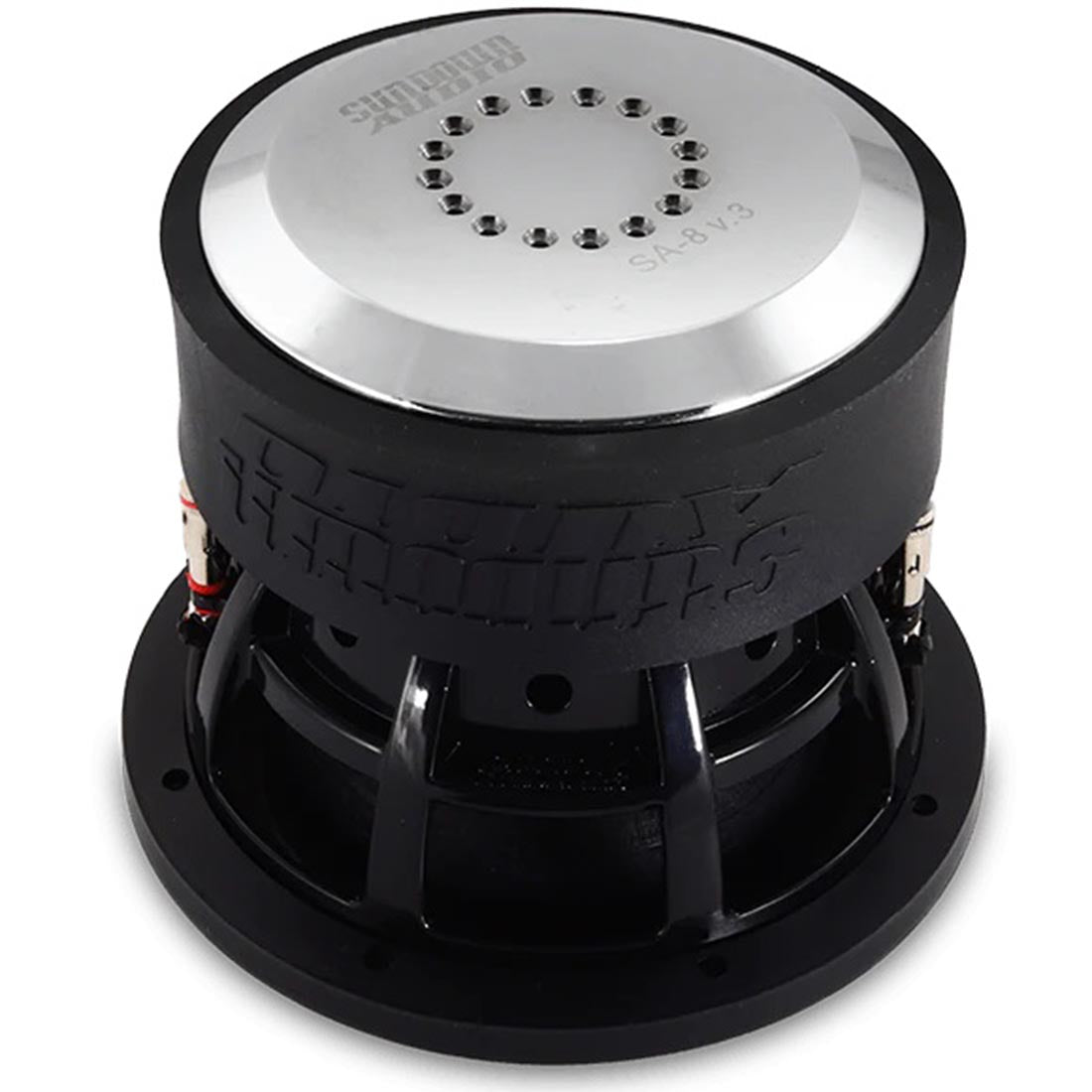 Sundown Audio 2PC 8" Dual 4-Ohm Subwoofer + Deaf Bonce Monoblock Amplifier Combo