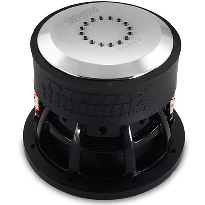 Sundown Audio 2PC 8" Dual 4-Ohm Subwoofer + Deaf Bonce Monoblock Amplifier Combo