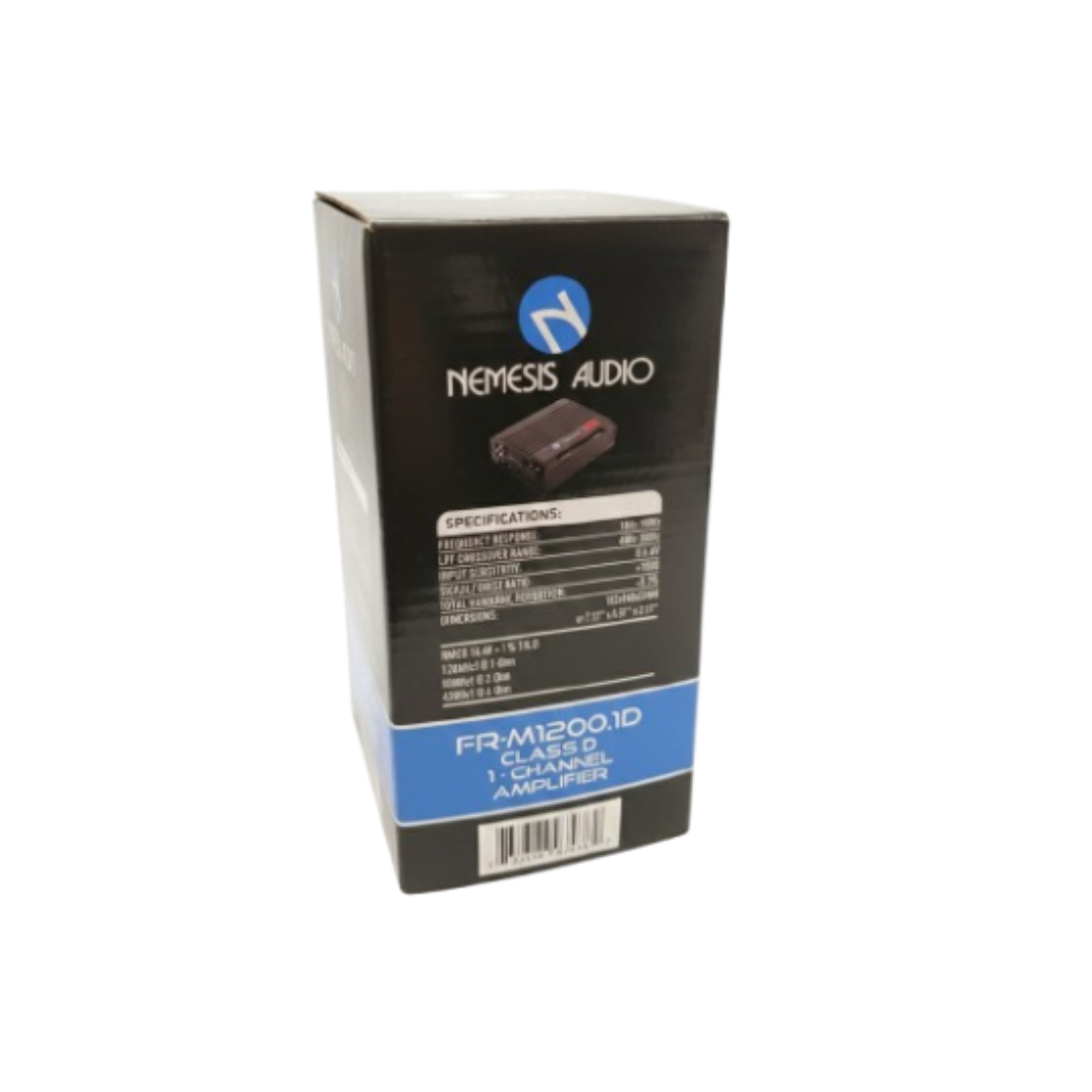 Nemesis Audio FR-M1200.1D 1-CH Monoblock 1200W RMS Class-D Full-Range Amplifier