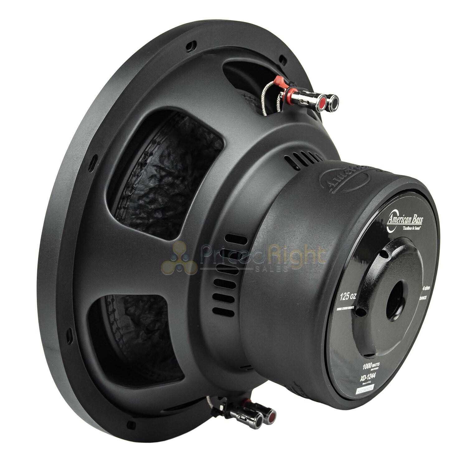 American Bass XD-1244 12" Subwoofer Dual 4 Ohm 1000 Watts Max Car Audio Single