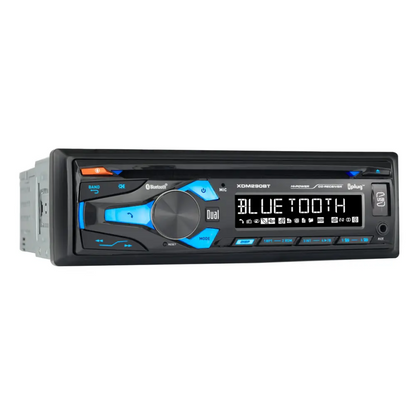 Dual XDM290BT 1-DIN In-Dash CD/MP3/USB/AUX Input/Bluetooth Car Stereo Receiver