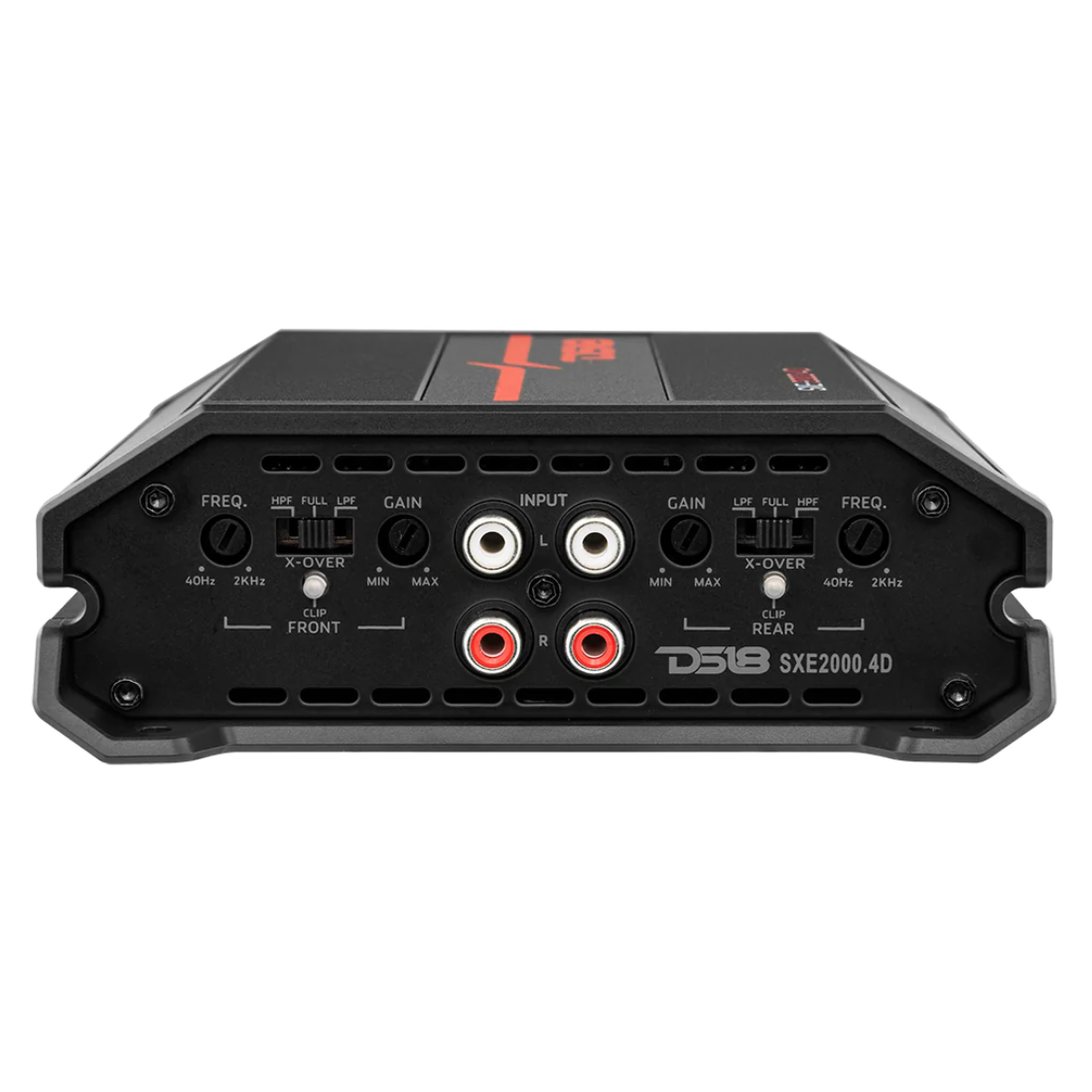 DS18 SXE-2000.4D/BK 4-Channel 2000W Peak Class-D Full-Range Car Amplifier(BLACK)