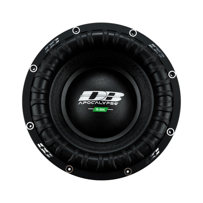 Deaf Bonce DB-3.5K12 D1 12" 7000W Max Dual 1-Ohm Voice Coil DVC Car Subwoofer