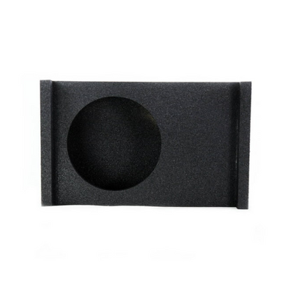Q Power QBSHALLOW12DF 12" Single Downfire Shallow Mount Subwoofer Box Enclosure