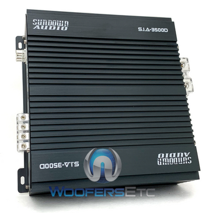 SUNDOWN AUDIO SIA-3500D Monoblock 3500 Watts RMS Competition Subwoofer Amplifier