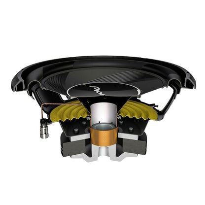 Pioneer TS-A25S4 1200 W Max 10" 4-Ohms Single Voice Coil SVC Car Audio Subwoofer