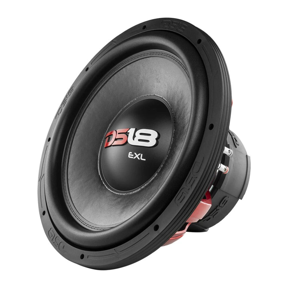 DS18 EXL-X15.4D 15" 2500W Max Dual 4-Ohm Voice Coil DVC Car Audio Subwoofer