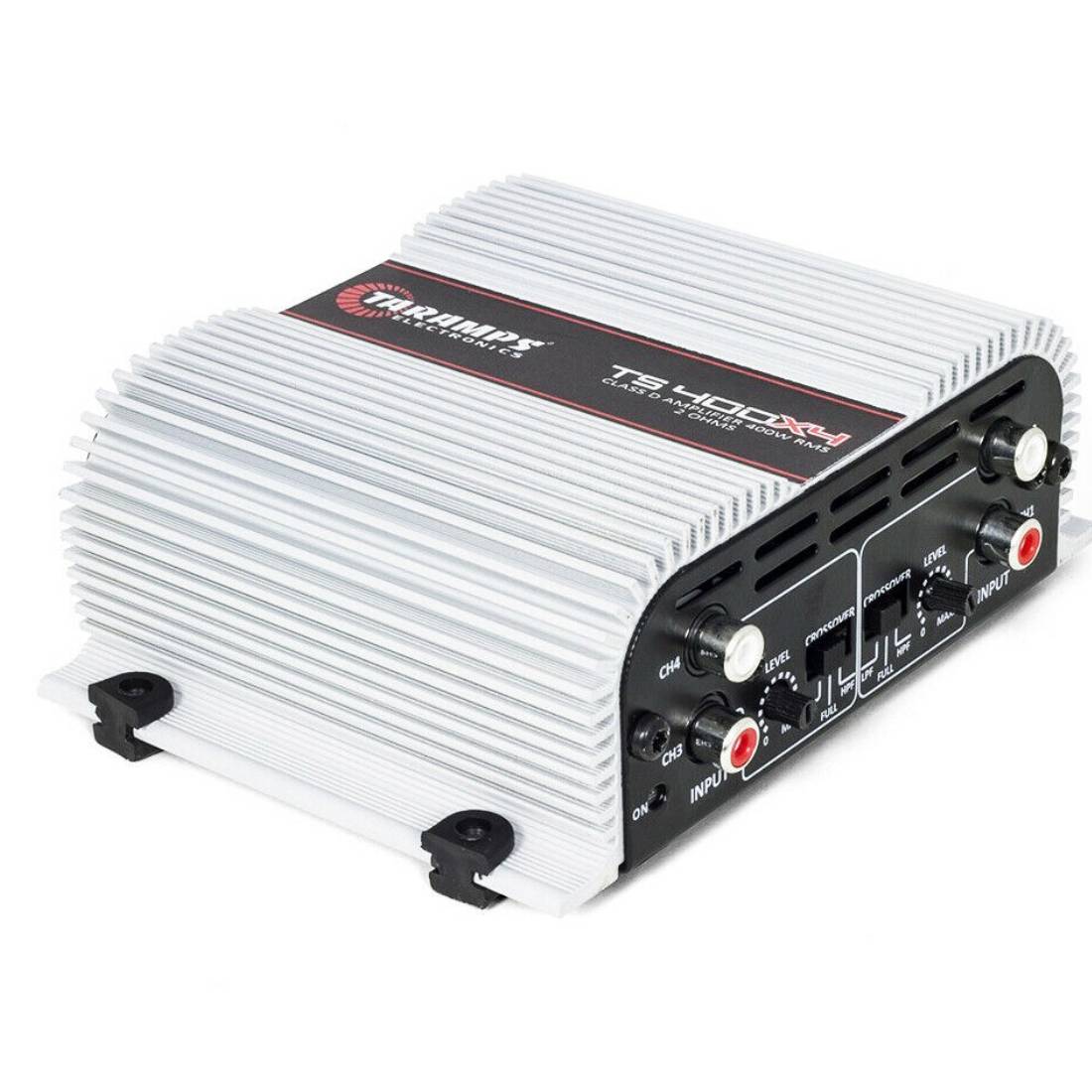 TARAMPS TS 400X4 400 Watts Max Power 2 Ohms 4 Channel Full Range Car Audio Amplifier