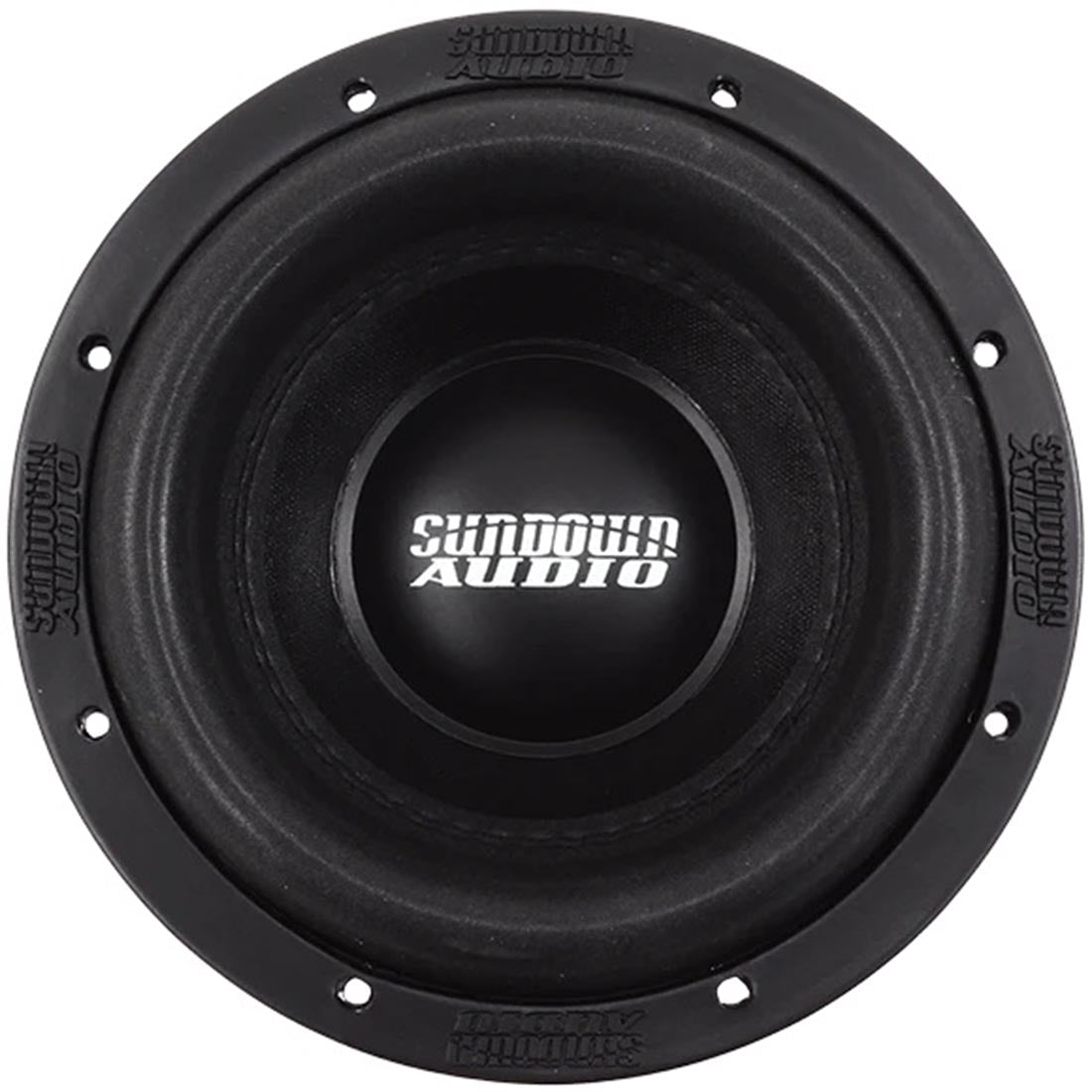 Sundown Audio 2PC 8" Dual 4-Ohm Subwoofer + Deaf Bonce Monoblock Amplifier Combo
