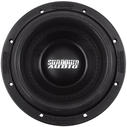 Sundown Audio 2PC 8" Dual 4-Ohm Subwoofer + Deaf Bonce Monoblock Amplifier Combo