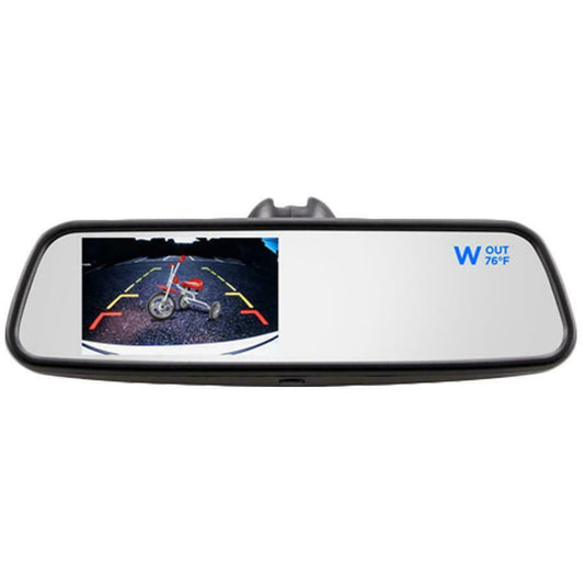 iBeam TE-CTM45 4.5 Inch Compass/Temp Mirror Monitor (TECTM45)