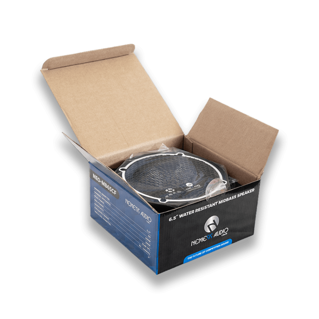 Nemesis Audio NEO-MB65CF 6.5" 600W Max Water-Resistant Neodymium Midbass Speaker