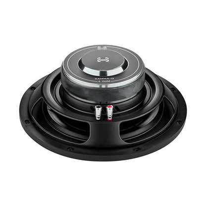 Black Hydra GAMMA-12 12" 800W Max Single 4-Ohm Voice Coil SVC Car Subwoofer