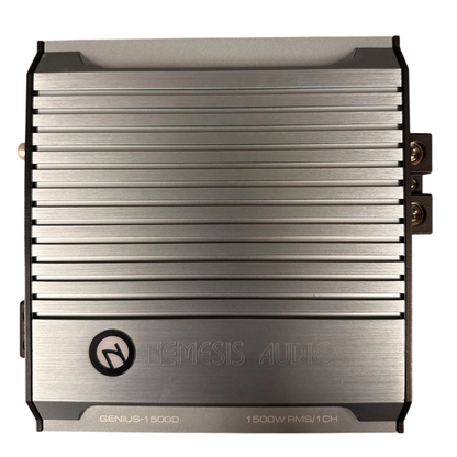 Nemesis Audio GENIUS-1500D Monoblock 1500W RMS Constant Power Class-D Amplifier
