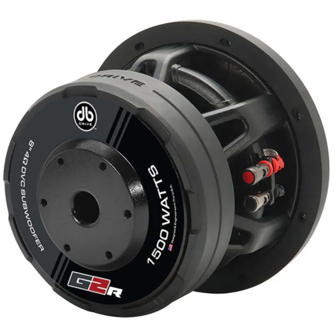 DB Drive WDX8G2R.4 8" 1500 Watts Dual 4-Ohm Voice Coil Car Audio Subwoofer