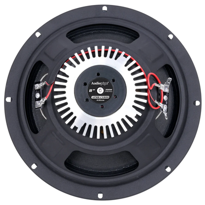 Audiopipe APMB-CX800 8" 300W Peak 4-Ohm Neodymium Coaxial Loudspeakers (Pair)