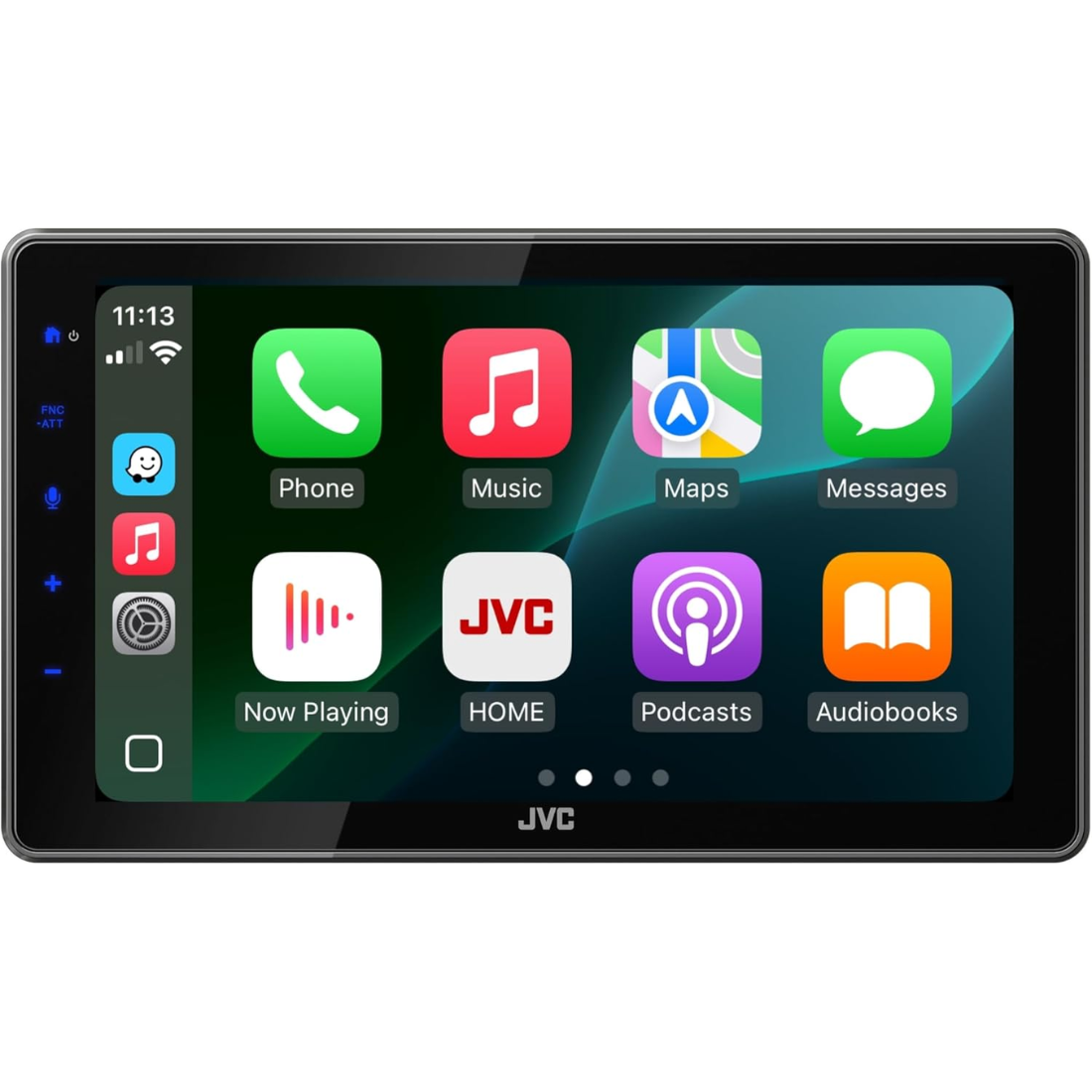 JVC KW-Z900W 1DIN 9" Digital Multimedia Receiver w/ Apple CarPlay & Android Auto