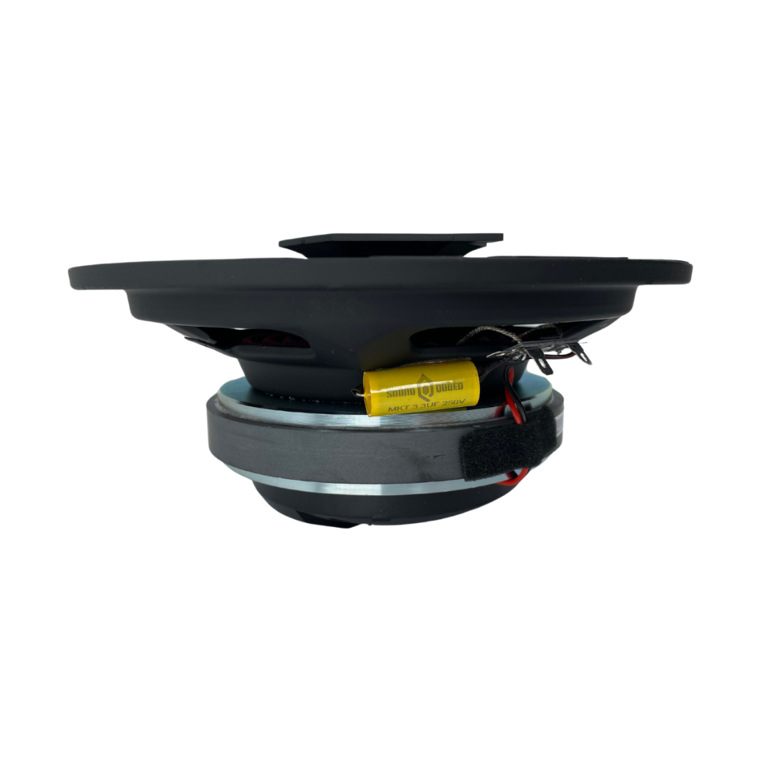 SoundQubed BGS-CX84SL 8" 400W Max 4-Ohm Car Coaxial Slim Loudspeaker (Single)