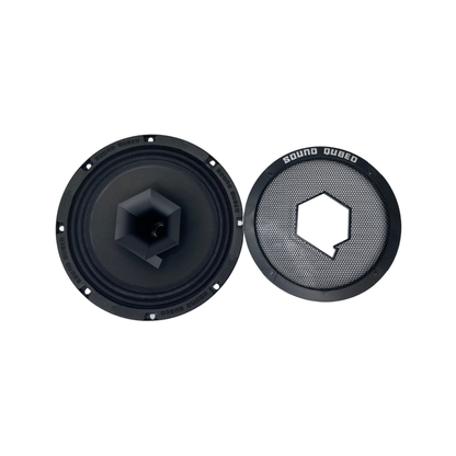 SoundQubed BGS-CX84SL 8" 400W Max 4-Ohm Car Coaxial Slim Loudspeaker (Single)