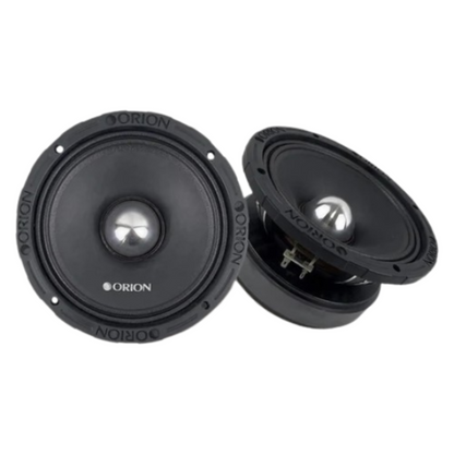 Orion XPM854MBF 8" 2000W Max 4-Ohm Car Audio Midbass Bullet Loudspeakers (Pair)