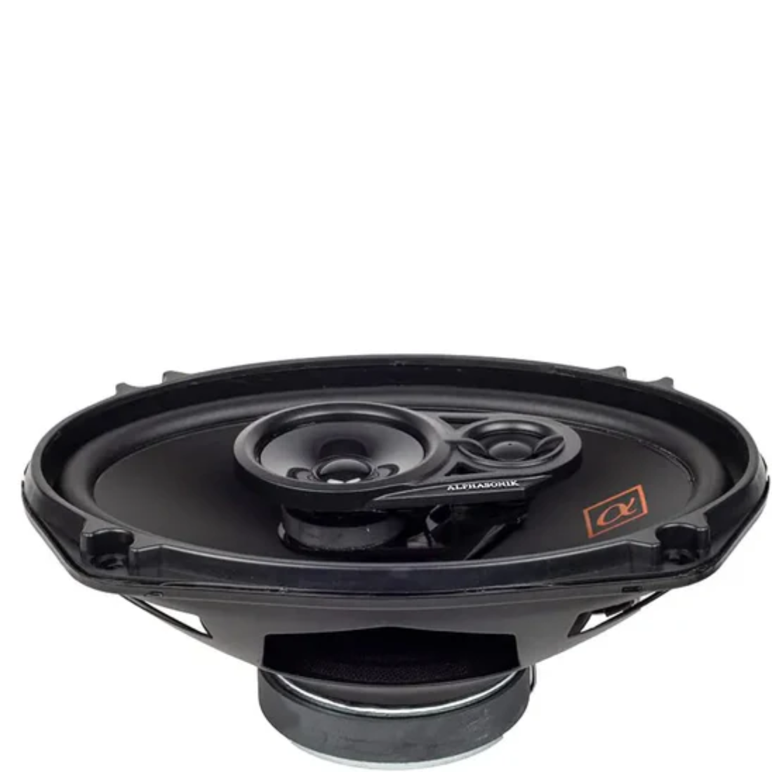 Alphasonik NS693 6" x 9" 3-Way 210W Peak 3-Ohm Full-Range Coaxial Car Speakers