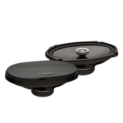 PowerBass OE-692T 6" x 9" 180W Max 2-Ohm Shallow Mount Coaxial Car Speakers