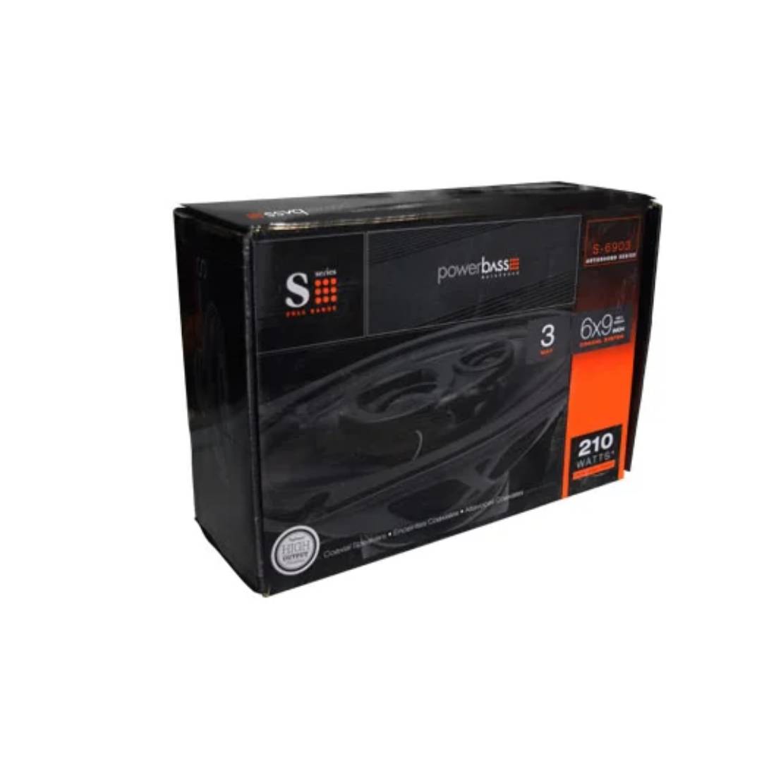 Powerbass S-6903 6 x 9 Inches Coaxial OEM Speakers, Set of 2