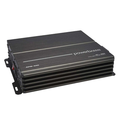 PowerBass APS-100 12V 100A AC to DC Power Supply w/ LCD Voltage Meter