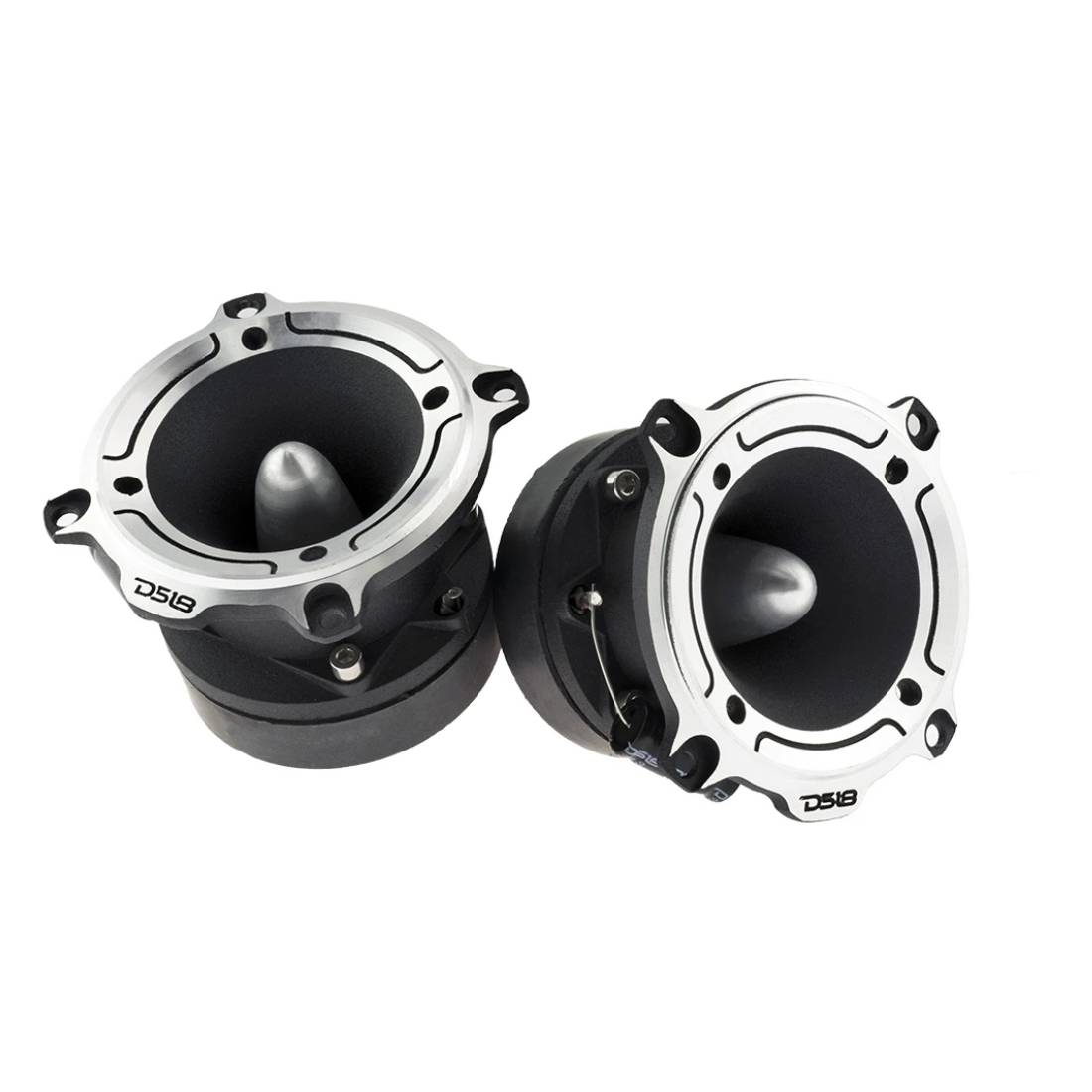 DS18 PRO-TW220 350 Watts Max 4 Ohm 1" Pro Aluminum VC Super Bullet Tweeters