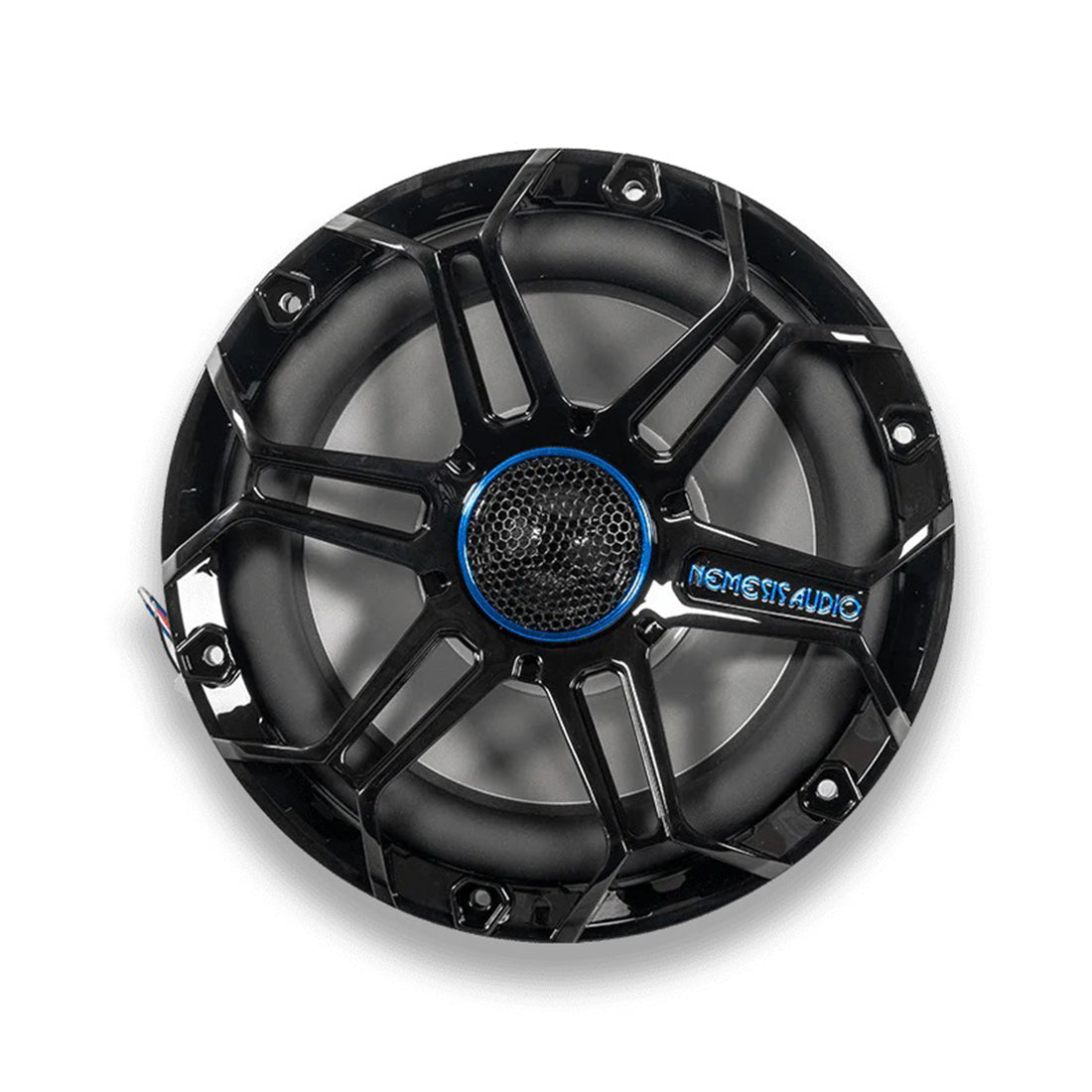 Nemesis Audio SOAK-8 8" 2-Way 600W Max 4-Ohm IP65 Marine Speaker w/ RGB (Single)