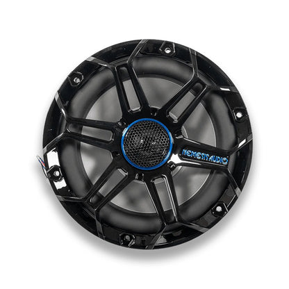 Nemesis Audio SOAK-8 8" 2-Way 600W Max 4-Ohm IP65 Marine Speaker w/ RGB (Single)