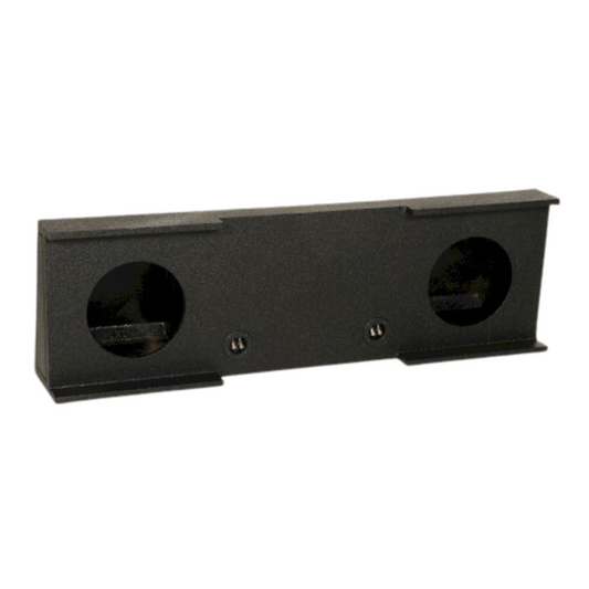 QPower QBGMC12 2007 4DR 2Hole 12" Sub Enclosure for GMC/Chevy 2007-2013 Crew Cab