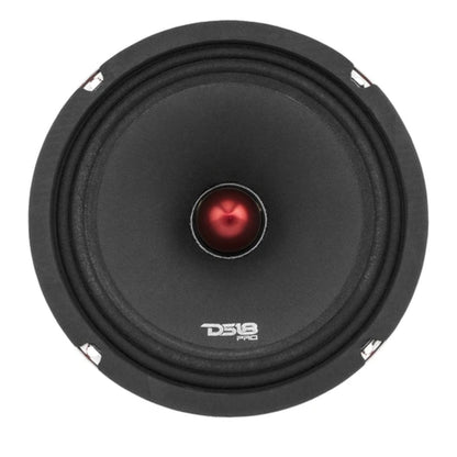 DS18 PRO-X8.4BM 550 W Max 8" 4-Ohm Stereo Car Audio Midrange Loudspeaker