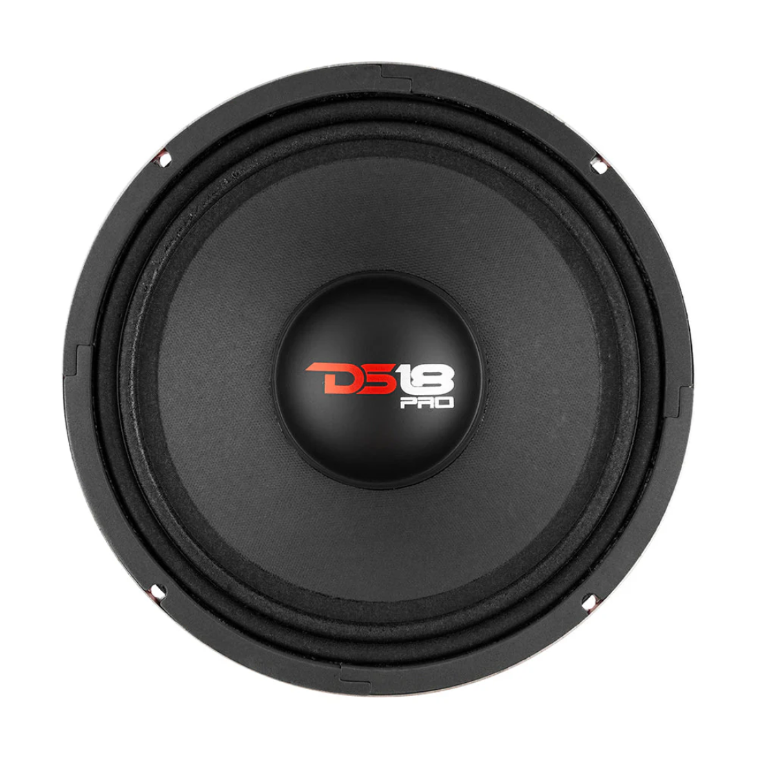 DS18 PRO-X10.4M 10" 600W Max 4-Ohm Car Audio Mid-Range Loudspeaker (Single)