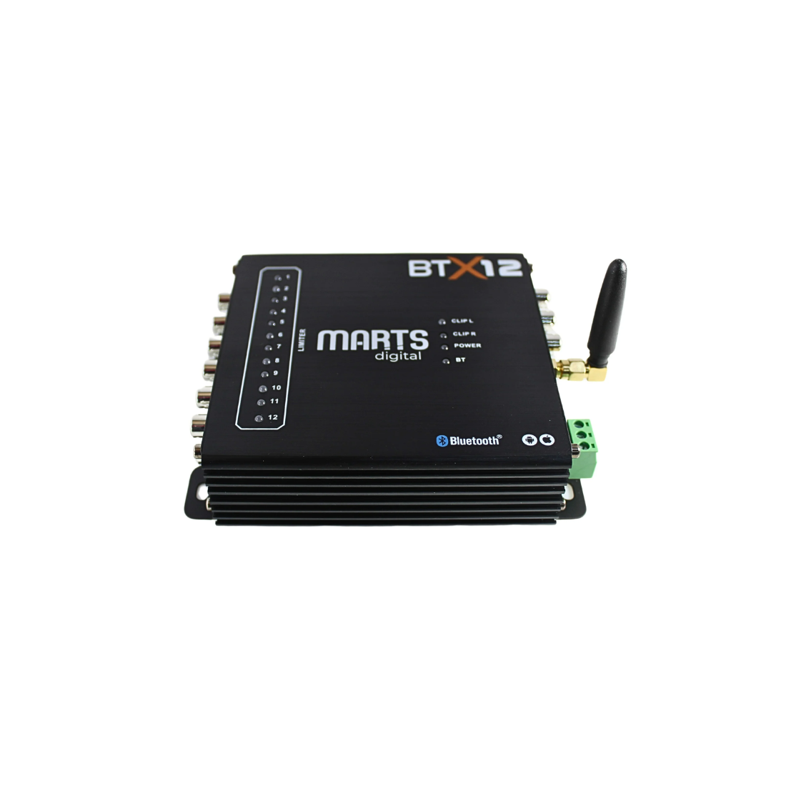Marts Digital BTX12 12 Output Channel Bluetooth DSP Digital Signal Processor
