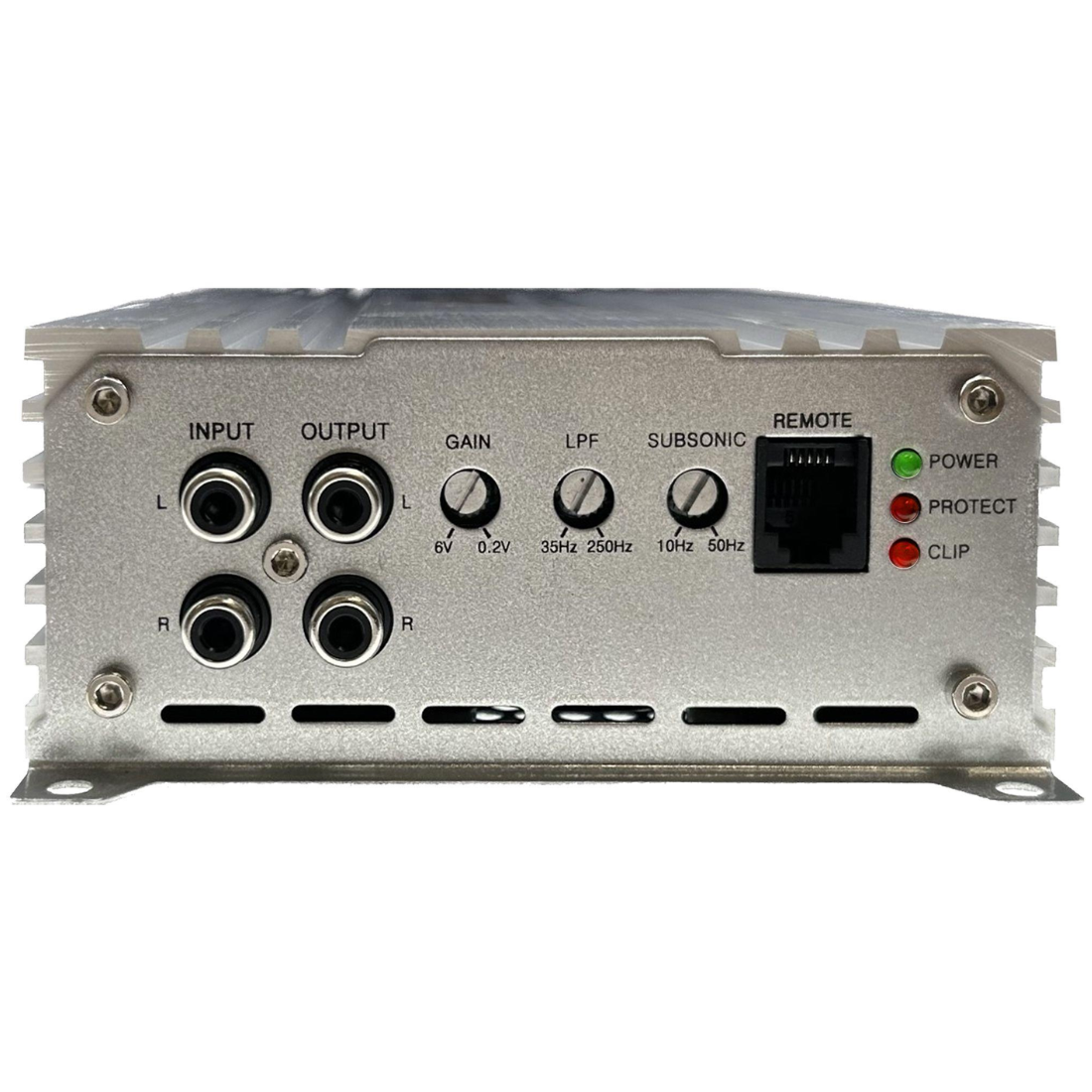 Elite Audio EA2000M 1-CH Monoblock 1000W@1-Ohm Car Amplifier w/ Remote Bass Knob