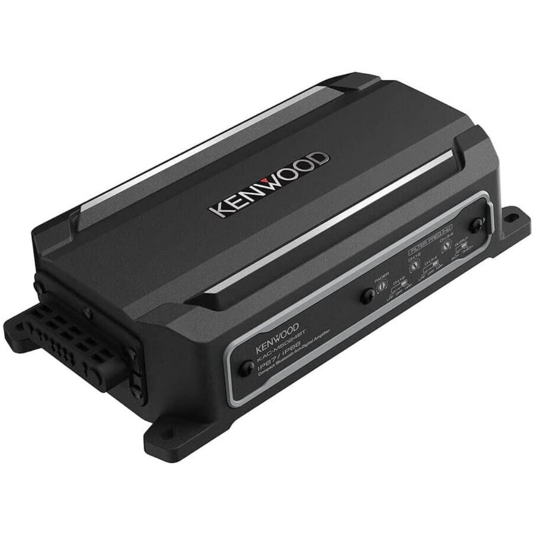 Kenwood KAC-M5024BT 4-Channel 600W Max Class-D Compact Digital Marine Amplifier
