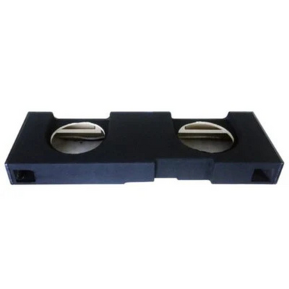 QPower QL-GMC14210 Dual 10" Vented Sub Enclosure w/ RGB for GMC 2014-18 Crew Cab