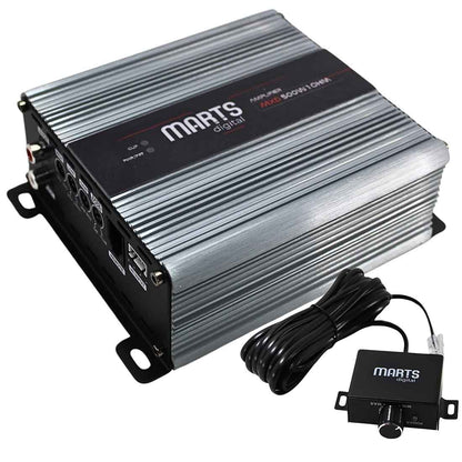 Marts Digital MXD 500 1-OHM 1-Ch Monoblock 500W Full Range Class-D Car Amplifier