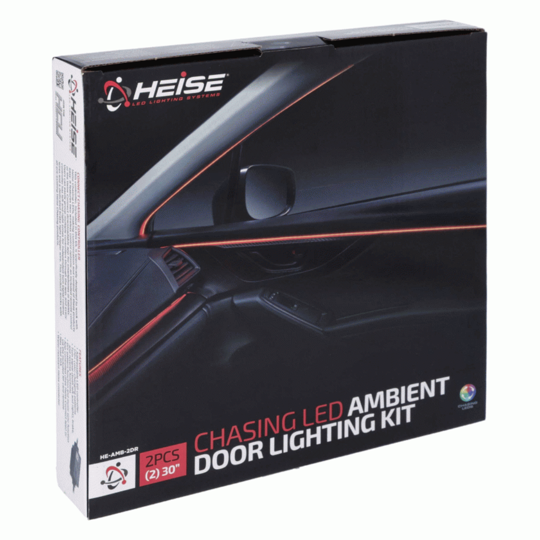 Heise HE-AMB-2DR Chasing LED Ambient Door Lighting Kit w/ Chasing Controller