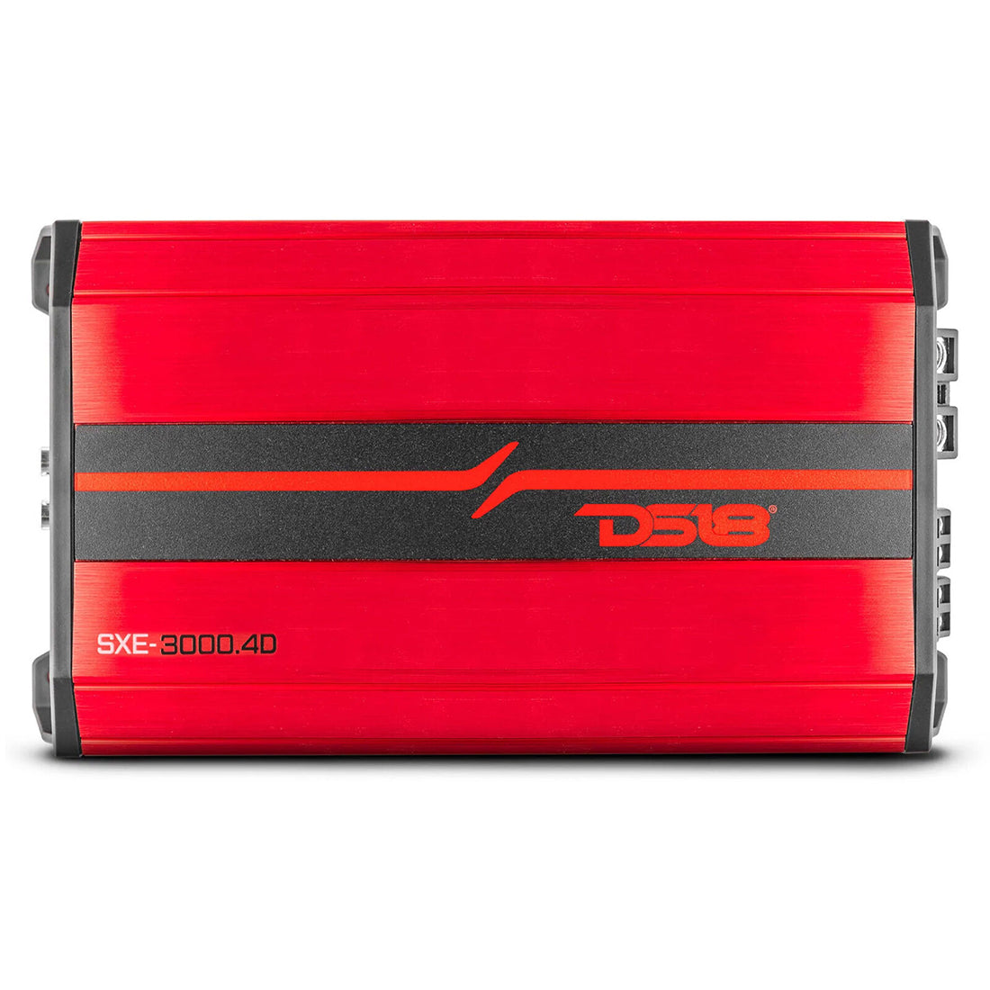 DS18 SXE-3000.4D/RD 4-Channel 3000W Peak Class-D Full Range Car Amplifier (RED)