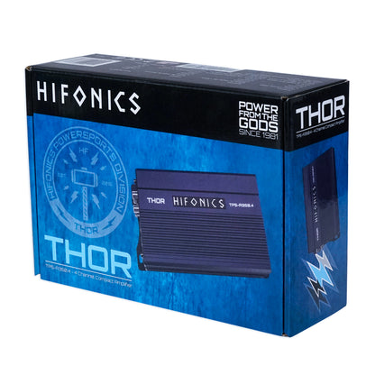 Hifonics TPS-A350.4 350 W Max 4-Channel Full Range Class D Powersports Amplifier