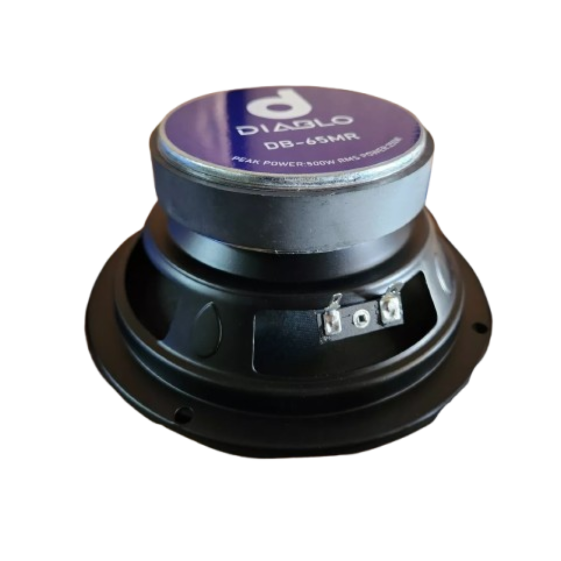 Diablo DB-65MR 6.5" 500W Peak 4-Ohm 1" Voice Coil Car Audio Midrange Loudspeaker