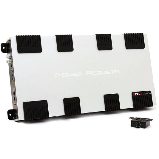 Power Acoustik Edge Series EG1-7000D 7000W 1-Ohm Monoblock Class-D Car Amplifier