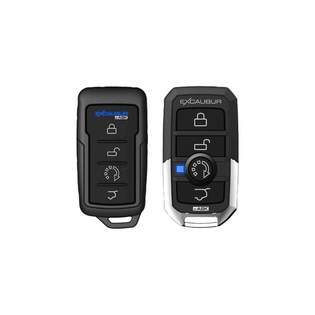 Omega Excalibur AL-1680 1-Way 1500FT Range Car Alarm & Remote Start System