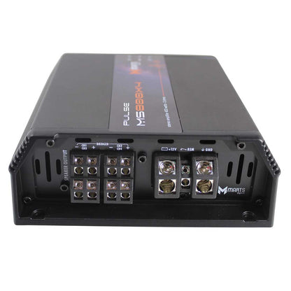 Marts Digital MS800X4 4-Channel 800W RMS 2-Ohm Full-Range Class-D Car Amplifier