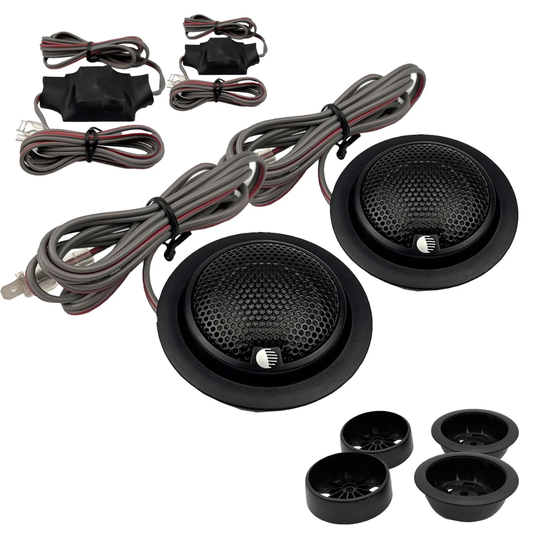 Orion XTR1.00TW 1" 200W Peak 4-Ohm Car Audio Silk Dome Neodymium Tweeters (Pair)